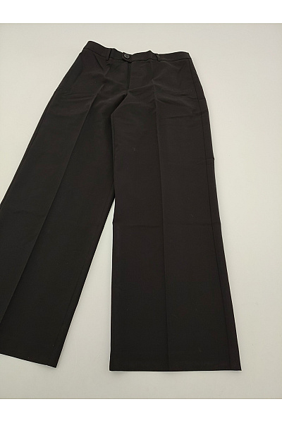 VERO MODA Dámské černé elegantní společenské kalhoty s puky | VERO MODA | obrázek 3