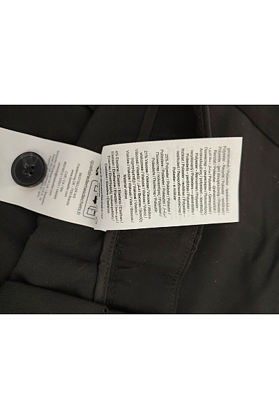 VERO MODA Dámské černé elegantní společenské kalhoty s puky | VERO MODA | obrázek 6