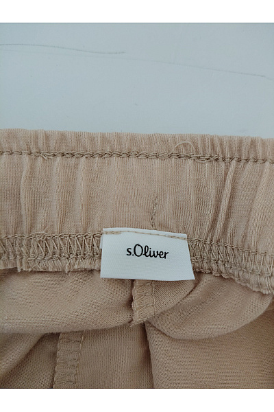 S.OLIVER Bavlněné dámské kalhoty s kapsami a pružným pasem Velikost S | s.OLIVER | obrázek 6
