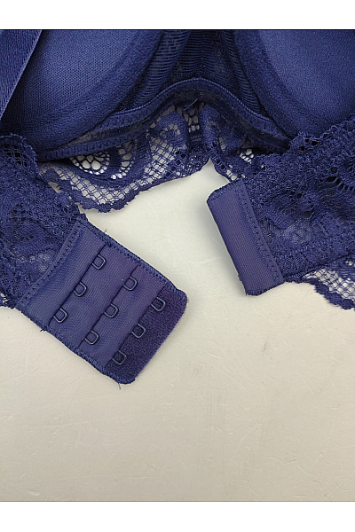 Lasca Modrá krajková push up bardotka Vel. EU 80C | Lasca | obrázek 5