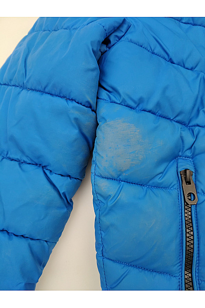 MINOTI Chlapecká modrá prošívaná outdoorová bunda Vel. EU 134/140 | MINOTI | obrázek 4