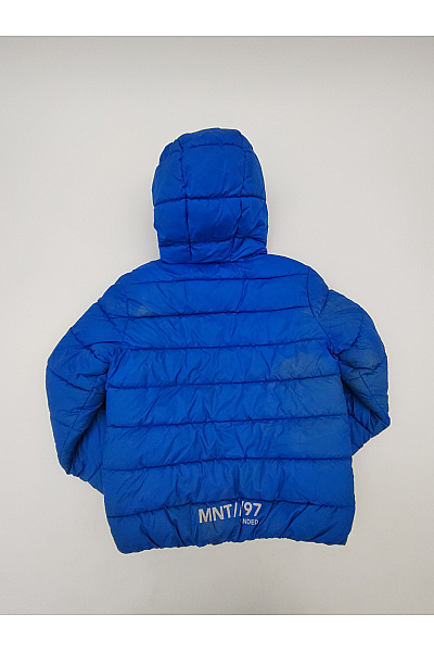 MINOTI Chlapecká modrá prošívaná outdoorová bunda Vel. EU 134/140 | MINOTI | obrázek 6