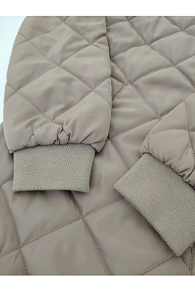 ONLY Dámská béžová prošívaná bunda bomber střihu Vel. XS | ONLY | obrázek 4