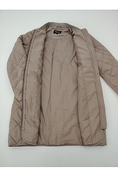 ONLY Dámská béžová prošívaná bunda bomber střihu Vel. XS | ONLY | obrázek 7