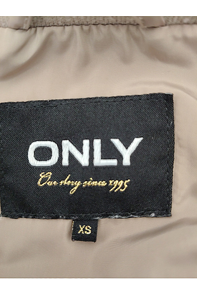 ONLY Dámská béžová prošívaná bunda bomber střihu Vel. XS | ONLY | obrázek 9