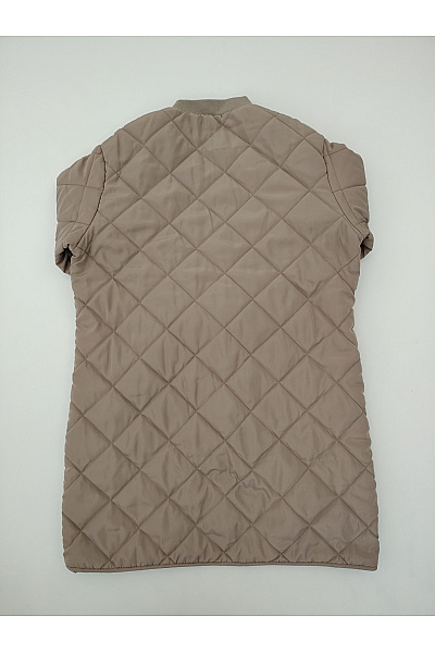 ONLY Dámská béžová prošívaná bunda bomber střihu Vel. XS | ONLY | obrázek 11