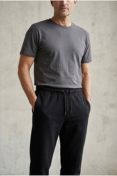 ONLY & SONS Pánské černé Bavlněné Tepláky Jogger Velikost M