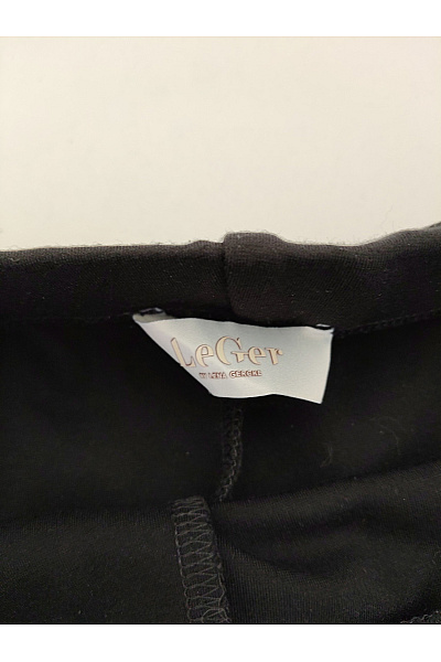 La gear Dámské černé široké elegantní kalhoty s puky Velikost XS | La gear | obrázek 4