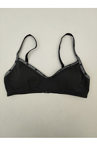 Calvin Klein Černý sportovní vrchní díl plavek bez kostic Vel. EU M | Calvin Klein | obrázek 2