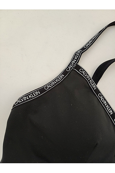 Calvin Klein Černý sportovní vrchní díl plavek bez kostic Vel. EU M | Calvin Klein | obrázek 3
