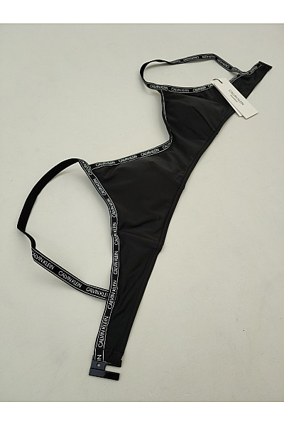 Calvin Klein Černý sportovní vrchní díl plavek bez kostic Vel. EU M | Calvin Klein | obrázek 6