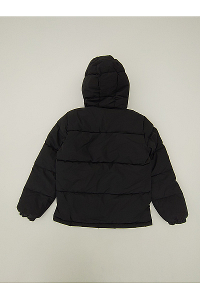 JACK & JONES Chlapecká černá prošívaná zimní bunda s kapucí Vel. EU 164 | JACK & JONES | obrázek 10