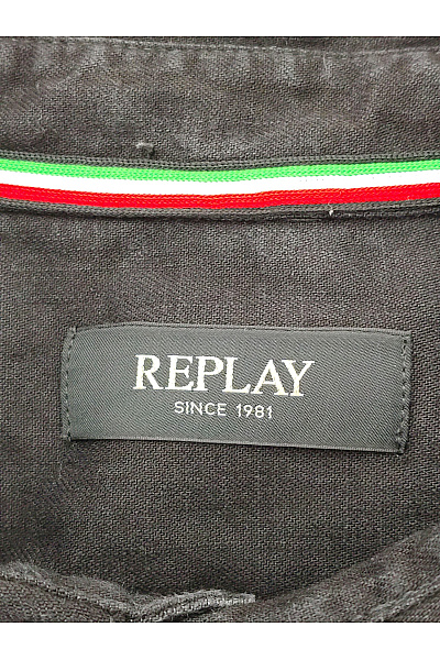 REPLAY Pánská bavlněná košile s dlouhým rukávem Velikost XL | REPLAY | obrázek 6