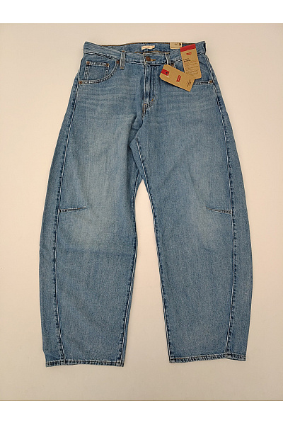 LEVIS Dámské bavlněné široké džíny s vysokým pasem | LEVIS | obrázek 3