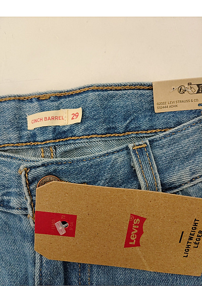 LEVIS Dámské bavlněné široké džíny s vysokým pasem | LEVIS | obrázek 6