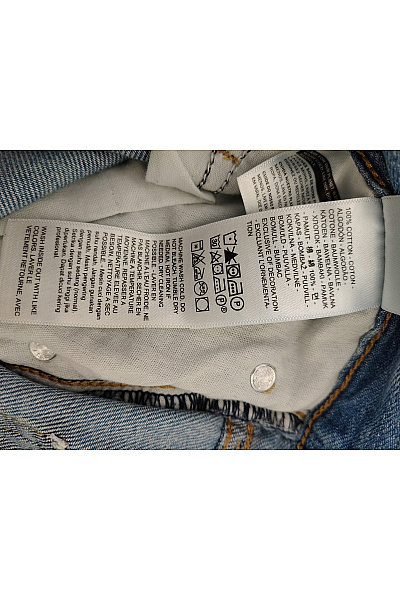 LEVIS Dámské bavlněné široké džíny s vysokým pasem | LEVIS | obrázek 7