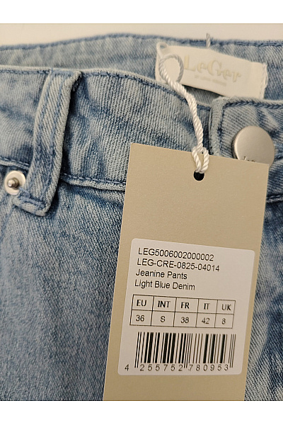 LeGer by Lena Gercke Dámské bavlněné zvonové džíny s vysokým pasem Vel. 36 | LeGer by Lena Gercke | obrázek 5