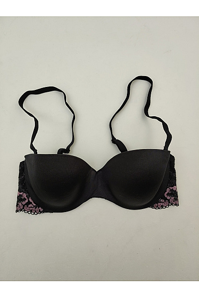 La Senza Černá krajková bardotka s kosticemi Velikost US 32C | La Senza | obrázek 2