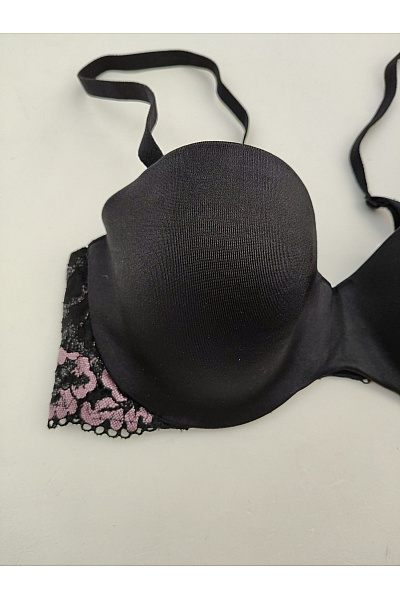 La Senza Černá krajková bardotka s kosticemi Velikost US 32C | La Senza | obrázek 3