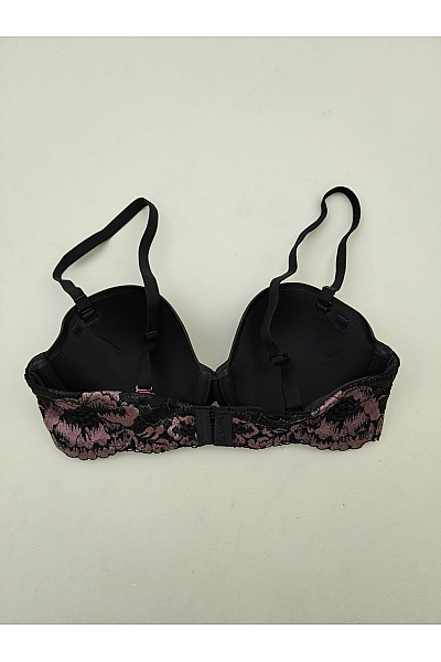 La Senza Černá krajková bardotka s kosticemi Velikost US 32C | La Senza | obrázek 4