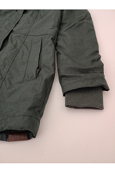 Ragwear Dámská khaki parka s kapucí zimní zateplená Vel. L | ragwear | obrázek 3