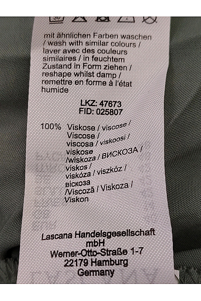 Lasca Khaki letní šaty na ramínka do áčka Vel. EU 40 | Lasca | obrázek 4