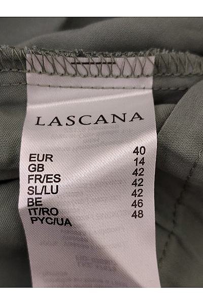 Lasca Khaki letní šaty na ramínka do áčka Vel. EU 40 | Lasca | obrázek 5