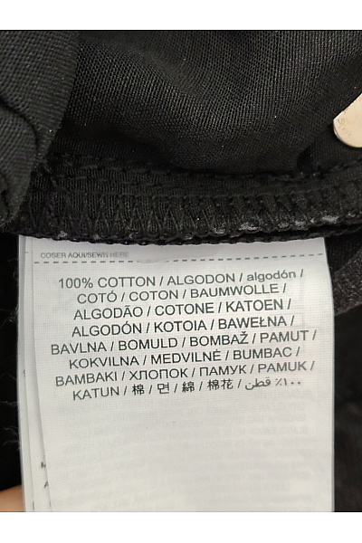 MANGO Dámské černé bavlněné mom džíny s vysokým pasem Velikost EU 46 | MANGO | obrázek 7