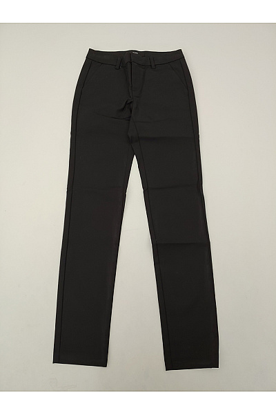 VERO MODA Černé dámské elegantní business kalhoty rovné Velikost EU XS/34 | VERO MODA | obrázek 2