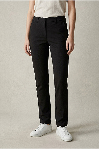 VERO MODA Černé Dámské Elegantní Business Kalhoty Rovné Velikost EU XS/34