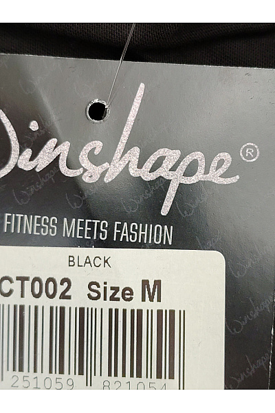Winshape Dámské černé basic tričko bez rukávů s nápisem Velikost M | winshape | obrázek 6