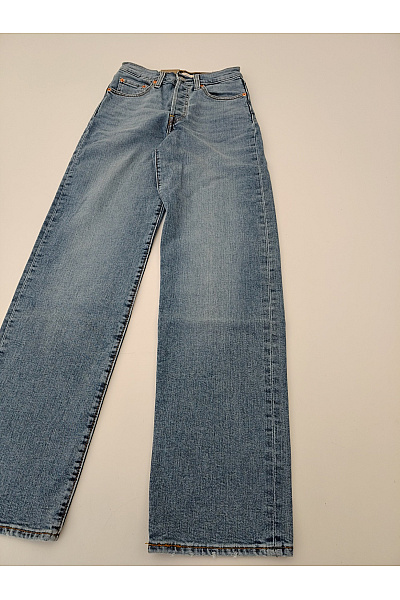 LEVIS Dámské bavlněné džíny s vysokým pasem wide leg Velikost 24 X 32 | LEVIS | obrázek 3