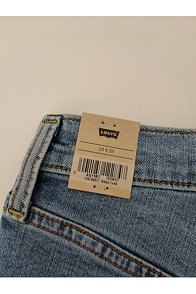 LEVIS Dámské bavlněné džíny s vysokým pasem wide leg Velikost 24 X 32 | LEVIS | obrázek 5