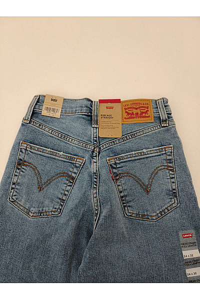 LEVIS Dámské bavlněné džíny s vysokým pasem wide leg Velikost 24 X 32 | LEVIS | obrázek 6