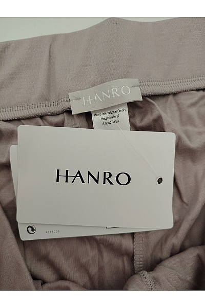 HANRO Béžové volné bavlněné modalové kalhoty s kapsami Vel. L | HANRO | obrázek 5