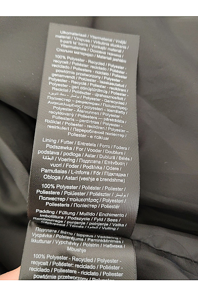 ONLY Dámská černá dlouhá prošívaná zimní bunda s kapucí Velikost XL | ONLY | obrázek 7