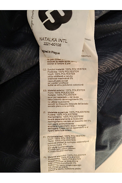 Ragwear Dámská černá prošívaná zimní bunda s kapucí Vel. L | ragwear | obrázek 6