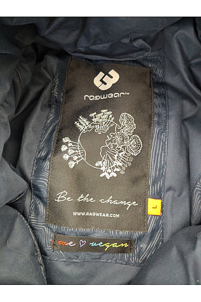 Ragwear Dámská černá prošívaná zimní bunda s kapucí Vel. L | ragwear | obrázek 7