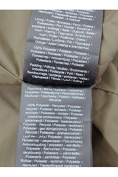 VERO MODA Dámská khaki prošívaná zimní dlouhá bunda s kapucí puffer Velikost EU XL | VERO MODA | obrázek 7