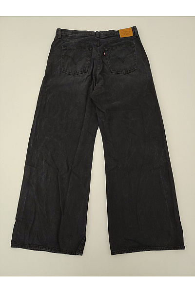 LEVIS Dámské bavlněné široké džíny seprané Vel. US W32 L30 | LEVIS | obrázek 2