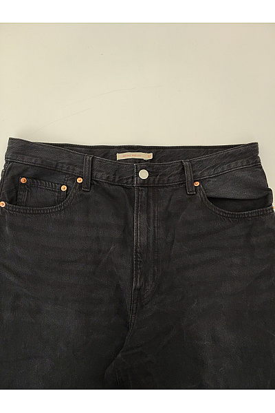 LEVIS Dámské bavlněné široké džíny seprané Vel. US W32 L30 | LEVIS | obrázek 5