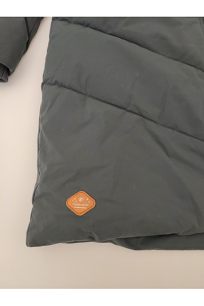 Ragwear Dámská černá prošívaná zimní dlouhá bunda s kapucí Velikost L | ragwear | obrázek 2