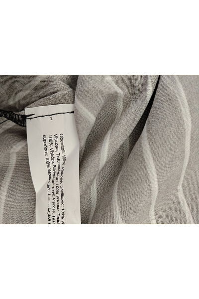 LeGer by Lena Gercke Černobílé zavinovací mini šaty s dlouhým rukávem Vel. EU 40 | LeGer by Lena Gercke | obrázek 6