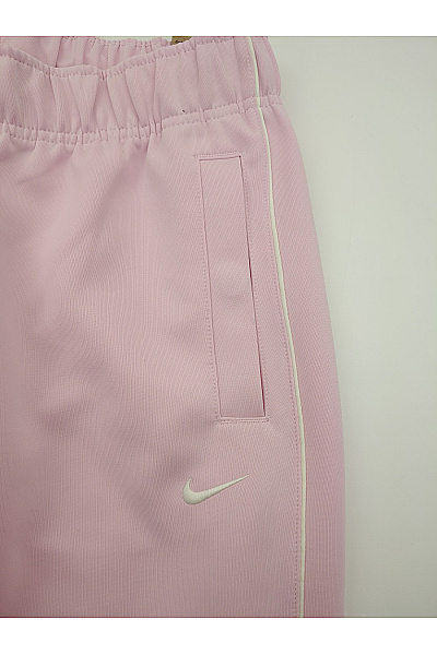 Nike Růžové dámské zvonové tepláky s lampasem Velikost US S | Nike | obrázek 4