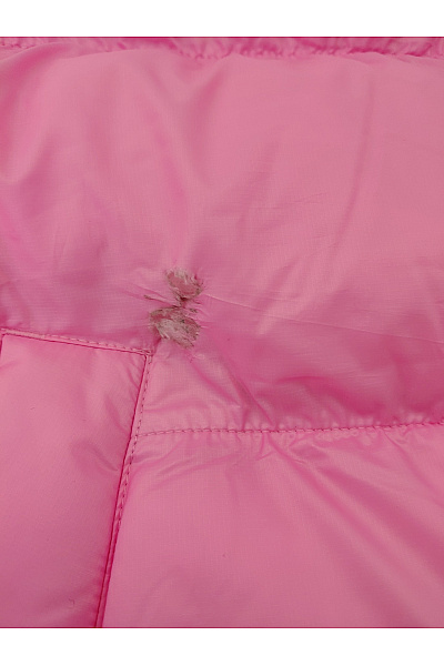 ADIDAS Růžová prošívaná puffer bunda se zipem Velikost EU S | ADIDAS | obrázek 4