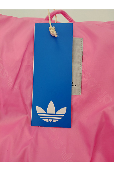 ADIDAS Růžová prošívaná puffer bunda se zipem Velikost EU S | ADIDAS | obrázek 6