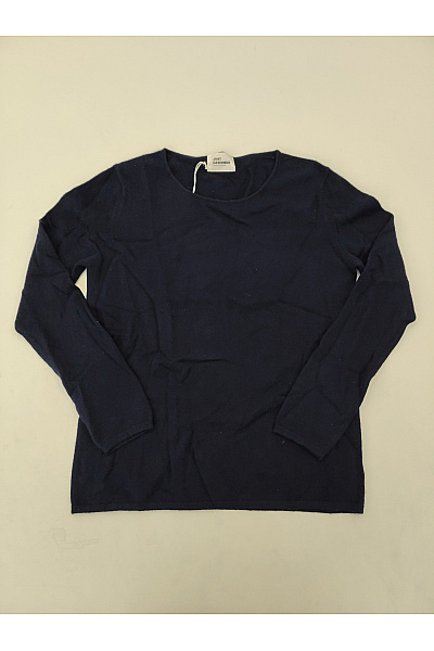 Just Cashmere Dámský modrý kašmírový pulovr basic Vel. XXL | Just Cashmere | obrázek 2