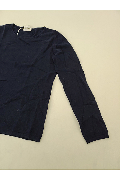 Just Cashmere Dámský modrý kašmírový pulovr basic Vel. XXL | Just Cashmere | obrázek 3