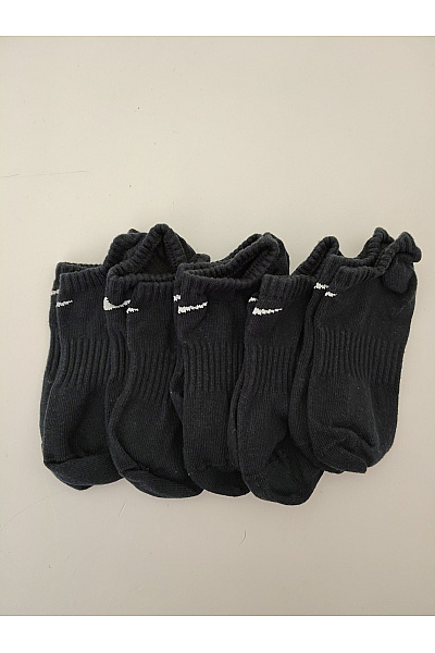 Nike Černé nízké kotníkové ponožky | Nike | obrázek 4