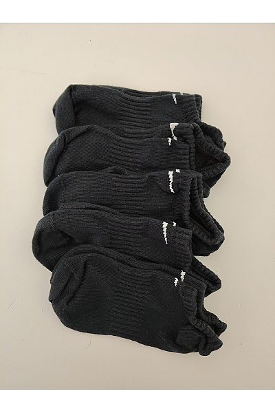 Nike Černé nízké kotníkové ponožky | Nike | obrázek 5
